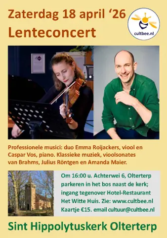 Lenteconcert door duo viool en piano