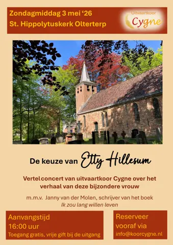Vertelconcert de keuze van Etty Hillesum