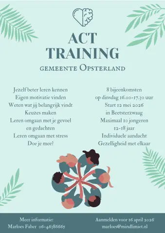 Act training jongeren 12-18 jaar