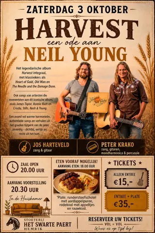 Harvest: een ode aan Neil Young