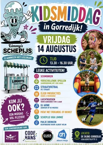 Kidsmiddag in Gorredijk!