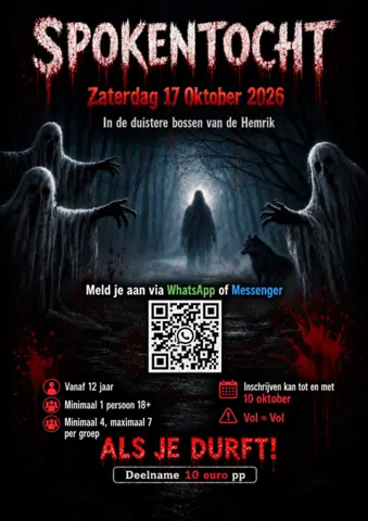 Durf jij het aan? Spooktocht Hemrik