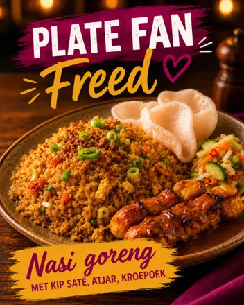 Plate fan Freed bij De Skâns