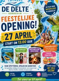 Opening zwembad de Delte