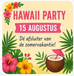 Hawaii Party zwembad