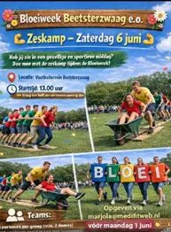 Bloeiweek zeskamp Beetsterzwaag