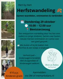 Hert by Hert Herfstwandeling 🍂