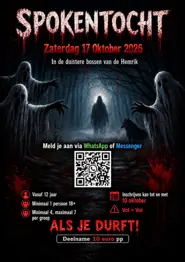 Durf jij het aan? Spooktocht Hemrik